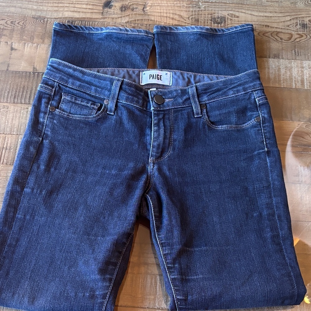 Paige Women's Blue Manhattan Jeans